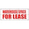 Signmission WAREHOUSE SPACE FOR LEASE BANNER SIGN build to suit a/c loading dock B-96 Warehouse Space For Leas - alternate 1